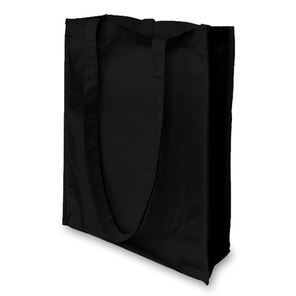 Black 5oz Long Handle Gusseted Goody Bag