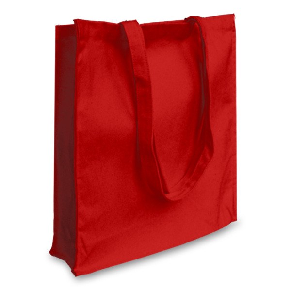 Red 3oz Long Handle Gusseted Goody Bag
